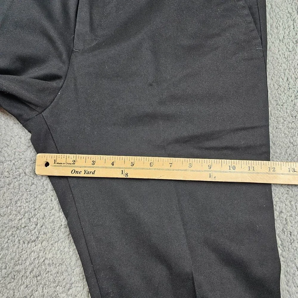 Dockers Easy Khaki Pants Mens 36x31* Black Slim Fit Golf Performance Stretch